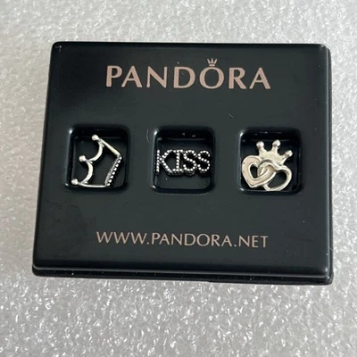 Authentic Pandora 🌟 Mini petite floating charms 🌟 Trio - Image 1 of 4