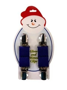 Children's Clip-on Glove and Mitten Keepers (One Set of Clips)  -Dark PUrple - Picture 1 of 3