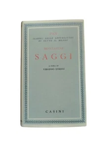 Montaigne Saggi Enrico 1965 Pan Casini Classici letteratura mondo - Foto 1 di 8