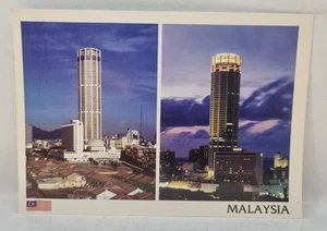 1980's Vintage Postcard   KOMTATR BUILDING  Complex Tunku Abdul Rahman Malaysia - Bild 1 von 2