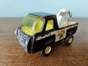 1980s Vintage Buddy L Tin Toy Police Break Down Wrecker Truck made in Japan - Picture 1 of 10