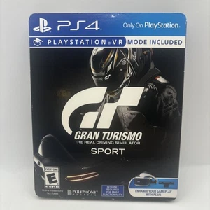 Gran Turismo Sport: Limited Edition (Sony PlayStation 4, 2016) Steelbook PS4 - Bild 1 von 4