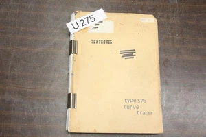 TEKTRONIX 576 SERVICE MANUAL CURVE TRACER # U275 sty - Picture 1 of 5