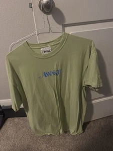 T-Shirt Awake NY grün Gr. XL limettengrün blau - Bild 1 von 3