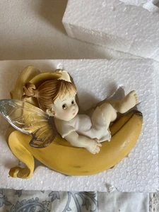 Enesco My Little Kitchen Fairies "Bananenfee" 2001 Neu in OVP # 102545 Orig Karton - Bild 1 von 4