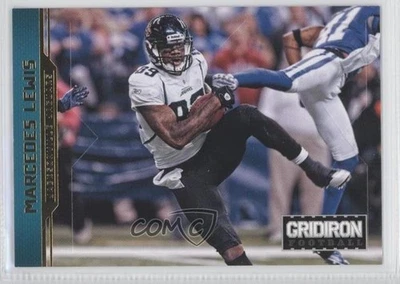 2012 Panini Gridiron Gold X's /100 Marcedes Lewis #90 - Image 1 of 2