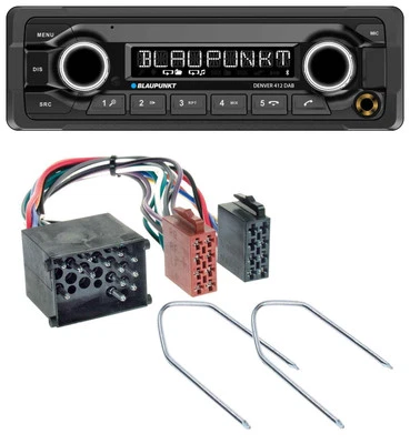 Blaupunkt Bluetooth DAB MP3 USB Autoradio für BMW 3er E30 E36 87-00 5er E34 88-9 - Bild 1 von 4
