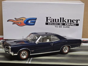 GMP ACME 1:18 1966 PONTIAC GTO BLUE GUYCAST FAULKNER 200 MADE A1801207 - Picture 1 of 13