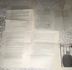 Goldwater For President Brochure Campaign-1964 Letter To Uncle Henry Cambridge - Picture 1 of 7