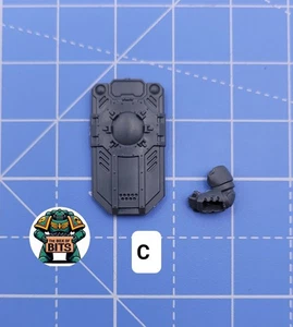 Warhammer 40K Necromunda Palanite Subjugator Patrol Assault Shield C - Picture 1 of 2