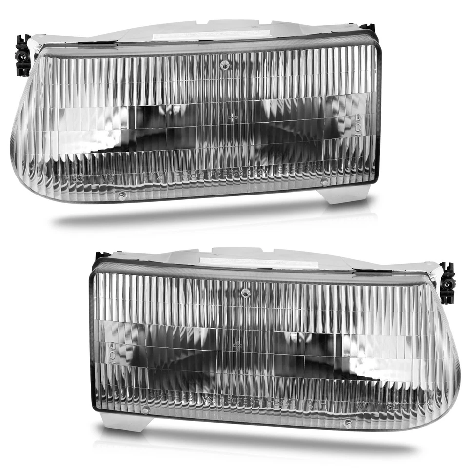 WEELMOTO Pair Headlights For 1995-2001 Ford Explorer 1997 Mercury Mountaineer - Изображение 1 из 4