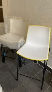 Pedrali Tweet 892 Barhocker | Stühle | Gelb/Weiß | 4 Stück - Bild 1 von 4