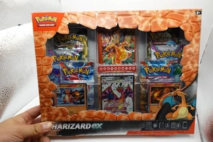 Charizard EX Premium Collection Featuring Exclusive Pokemon PROMO & Card Packs - Picture 1 of 13