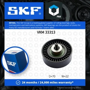Aux Belt Idler Pulley fits IVECO DAILY Mk4, Mk6 3.0 2007 on F1CE0441A Guide SKF - Picture 1 of 9