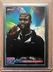 2021 Topps Finest Basketball - Isaiah Rider - Refractor Card #26 - Picture 1 of 2