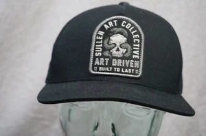 Sullen Art Collective Cap Hat black snapback Art Driven Built To Last Patch - Picture 1 of 14