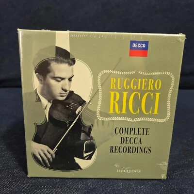 Ruggiero Ricci: Complete Decca Recordings, 20 CD, Decca, 2021, NEW - Image 1 of 4