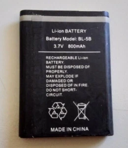 BL-5B NEW Replacement Battery For NOKIA 5500 Sport 5200 5300 5320 N80 6124 - Picture 1 of 3