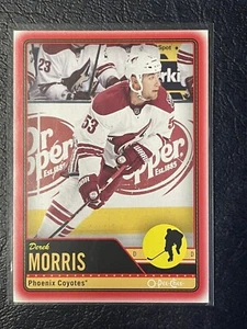 2012-13 O-Pee-Chee Wrapper Redemption Red #393 Derek Morris Phoenix Coyotes - Picture 1 of 1