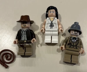 Lego Minifigure Lot - Indiana Jones / Marion Ravenwood / Henry Jones - Picture 1 of 3