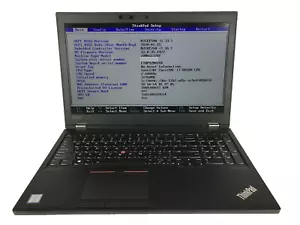 Lenovo ThinkPad P52 i7-8850H 2,6GHz 64GB RAM 2TB SSD QUADRO P1000 *Ware B* - Bild 1 von 7