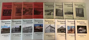 16 Tasmanian Ancestry, Volumes 25-28, June 2004 - March 2008 - Picture 1 of 9