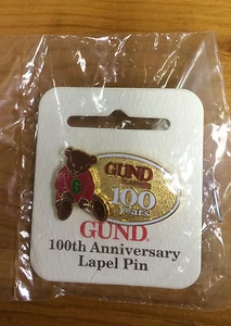 Gund - Gund 100 Years Anniversry Lapel Pin - Picture 1 of 1