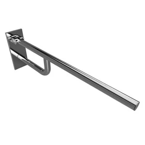 BELP Manija Plegable de Soporte Acero Inoxidable Pulido con Cubierta para Baño y WC >> para Taladrar - Imagen 1 de 4