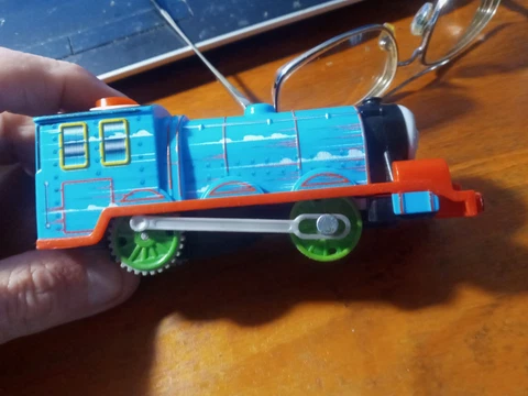 Thomas Rare Interactive Talking Trackmaster Motorized  Percy/ Gordon WATCH VIDEO Cover