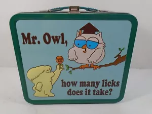 Loungefly 2010--Tootie Roll Pop con Mr. Owl--Lonchera de metal (mira) - Imagen 1 de 7