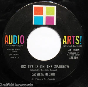 CASSIETA GEORGE-One More Baby Child Born- Rare Soul Gospel 45-AUDIO ARTS #60029 - Imagen 1 de 2