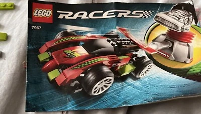 Lego 7967 Fast Racers Power Racers Complete Set ￼ Comes with instructions no box - Image 1 of 4