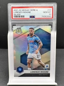 2021 Mosaik Serie A Lorenzo Abzeichen Silber PSA 10 - Bild 1 von 2