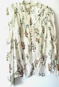 ***FOR LOVE & LEMONS taglia XS/S volant floreale TOP avorio multi!! - Foto 1 di 6