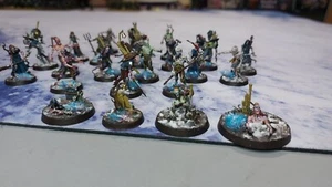 Games Workshop Warhammer/Age of Sigmar Deadwalker Zombies x 20 +4 custom Painted - Picture 1 of 9