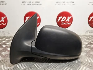 ESPEJO RETROVISOR MANUAL LADO PASAJERO GENUINO HYUNDAI I20 PB MK1 2008-2014 EN NEGRO - Imagen 1 de 8