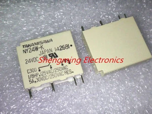 10pcs 4pins 24V NY24W-K TAKAMISAWA / FUJITSU Relé - Imagen 1 de 1