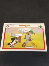 1990 Upper Deck Looney Tunes Calamity Jane Card #312 And #321 RARE Double Sided