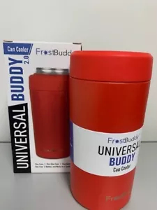 Frost Buddy Red Universal Can Colster® - Authentic - Brand New - Picture 1 of 3