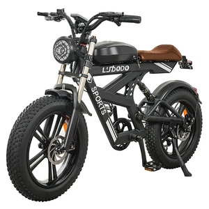 Off-road Electric Bike for Adult 1000W 75Mile 34MPH 20'' Fat Tire Mountain Ebike - Picture 1 of 35