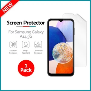 B2G1 Free LCD Clear HD Screen Protector for Android Phone Samsung Galaxy A14 5G - Picture 1 of 4