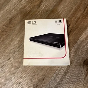 Neu im Karton - LG GP60NS50 Slim Tragbarer DVD-Brenner Mac Windows Kompatibel, Schwarz - Bild 1 von 6