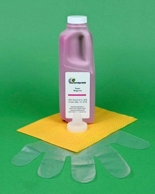 Hi-Yield Magenta Toner Refill Kit For Okidata C9300dxn C9300n C9500dxn. 460gr. - Image 1 of 1