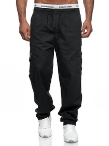Herren Cargo Hose Outdoor Schlupfhose  leichter Stoff Trekking Casual Freizeit D - Bild 1 von 24