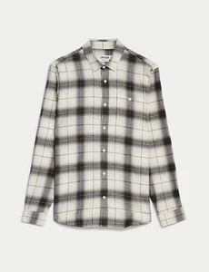Camicia di flanella JAEGER Cotone Rich Check PICCOLA - Foto 1 di 1