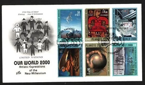 OPC 2000 Artcraft UN Our World FDC Unaddressed 43863 - Bild 1 von 1