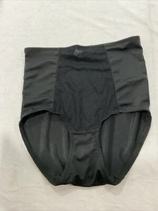 Damen Unterwäsche einfarbig schwarz farbig hoher Bund Größe M - Bild 1 von 3