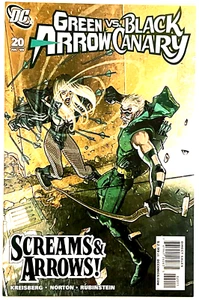 GREEN ARROW VS BLACK CANARY #20 CVR A JOSE LADRONN 1ST PRINT 2009 DC COMICS NM - Picture 1 of 1