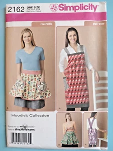 Medio delantal reversible Simplicity, suéter delantal cruzado patrón de costura 2162 - Imagen 1 de 2
