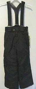 SPORT ESSENTIALS JUNGEN SKILATZ SCHWARZ MIT ABNEHMBAREN TRÄGERN GRÖSSE 8 NEU MIT ETIKETT - Bild 1 von 7